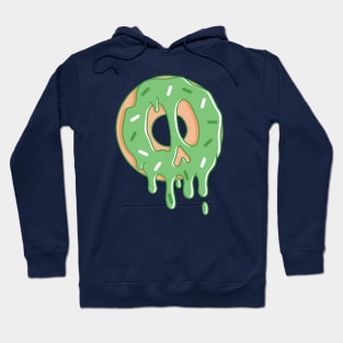 Dripping Donut Skull (Matcha) Hoodie